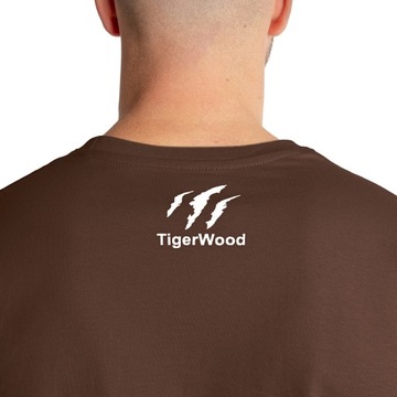 Koszulka T-Shirt TigerWood Róża Wiatrów Brown S