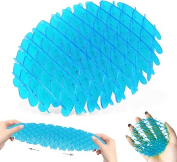 ANTYSTRESOWE WAFLE FIDGET TOYS ROZCIĄGLIWE ZABAWKI STRESOGENNE 10CM