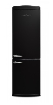 RETRO GORENJE черный в комплекте с отдельно стоящим холодильником