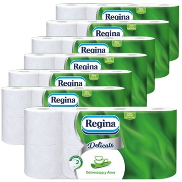 Regina Aloe Vera Papier Toaletowy Worek 7 x 8 Rolek