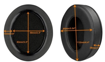 NAUSZNIKI einventory PADY GĄBKI DO KINGSTON HYPERX CLOUD II X ALPHA FLIGHT