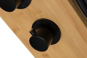 ДЕРЕВЯННАЯ БАМБУКОВАЯ ДУШЕВАЯ ПАНЕЛЬ BALI ТЕРМОСТАТ