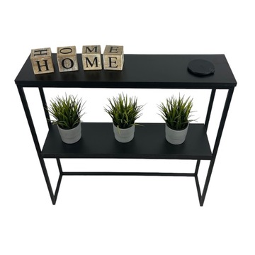 Konsola Toaletka z półką w stylu Loft Industrial
