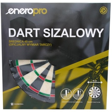 DART SIZALOWY WIESZANY NA ŚCIANĘ 45CM ENERO PRO