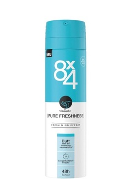 8x4 DEZODORANT Spray Women Pure Freshness 150ml ANTYPERSPIRANT