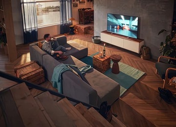 55-дюймовый LED-телевизор Philips 55PUS7657 Smart TV 4K UHD серебристый