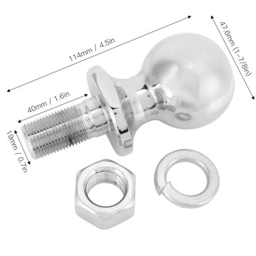 ШАРИКОВЫЙ КРЮК 1-7/8 ДЮЙМОВ ДЛЯ ТРАКТОРНОЙ КОСИЛКИ