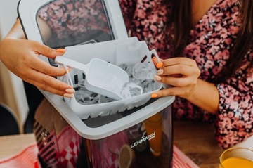 ДОМАШНЯЯ МАШИНА ДЛЯ ЛЬДА КУБИЧНАЯ МАШИНА 12 кг ЭКСПРЕСС ЛЬД ДЛЯ НАПИТКОВ