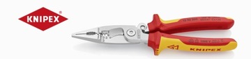 Клещи Knipex для электромонтажных работ, хромированные 200 мм 13 96 200