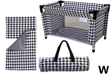 БОЛЬШАЯ КУКОЛЬНАЯ КРОВАТЬ/РУЧКА + ПОСТЕЛЬНОЕ ПРИНАДЛЕЖЕНИЕ + СУМКА