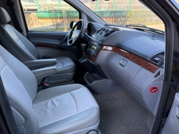 Mercedes Viano 2009 MERCEDES VIANO 2.2 CDI AUTOMAT 8 OSÓB SKÓRY KLIMA HAK ALU LONG Z NIEMIEC, zdjęcie 8