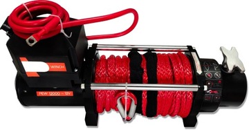 ЛЕБЕДКА С СИНТЕТИЧЕСКИМ ТРОСОМ 12000 фунтов 5,5 Т АВТОМОБИЛЬНЫЕ ГРУЗОВЫЕ