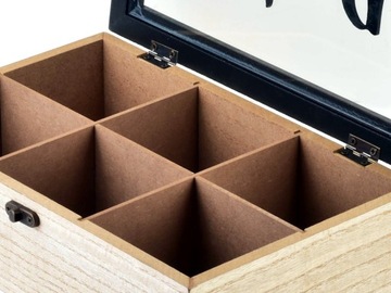 Коробка TEA BOX Подставка для чая ЧЕРНЫЙ