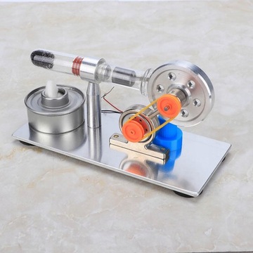 Jednocylindrowy Model Silnika Sterlinga Steam