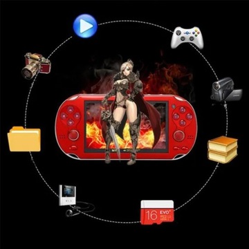 Портативная игровая консоль X7-4g в стиле ретро NES/GBA 10000+ игр