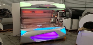 Ergine Prestige 1400 + 40x Rubin Collagen светодиод Solarium