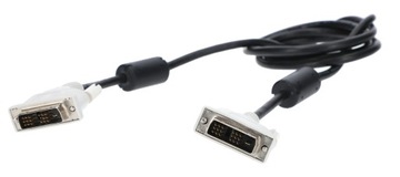 Kabel DVI standard ok 1,8m Czarny HQ