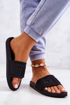 ЖЕНСКИЕ ШЛЕПАНЦЫ BIG STAR, ЧЕРНЫЕ DD274A271 38