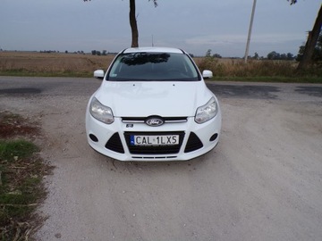 Ford Focus III Kombi 1.6 Duratorq TDCi DPF 95KM 2011 FORD FOCUS 1.6 TDCI ZAREJESTROWANY ZAMIANA