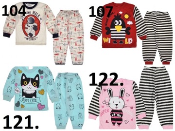 ПИЖАМЫ пижамный НАБОР большой выбор РАЗЛИЧНЫЕ УЗОРЫ - 80