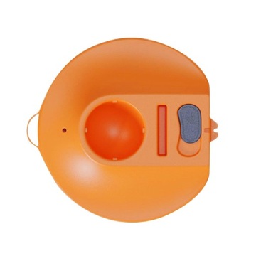Тренажер для теннисного мяча оранжевого цвета