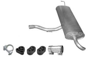 Tłumik końcowy Nissan Qashqai poj.2,0+zestaw