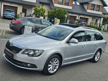Skoda Superb II Outdoor 1.6 TDI CR DPF 105KM 2015 Skoda Superb ___Platinum___BiXenon LED Navi Kamera Panorama___Gwarancja___