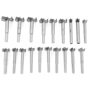 Набор сверл по дереву из 19 бит Форстнера