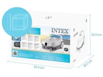 Самоходный автоматический пылесос для стен и дна бассейна ZX100 INTEX 28006