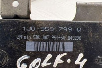 MODUL POHODĚ VW GOLF IV VARIANTA (1J5) 1J0959799Q 1.4L GASOLINE 55KW 1998