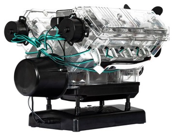 СКЛАДНАЯ МОДЕЛЬ ДВИГАТЕЛЯ V8 ИДЕАЛЬНО В ПОДАРОК