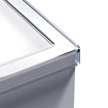 TAŚMA ZABEZPIECZAJĄCA KANTY BEZBARWNA OSŁONA KRAWĘDZI MEBLI 1CM*3M ESTETYKA