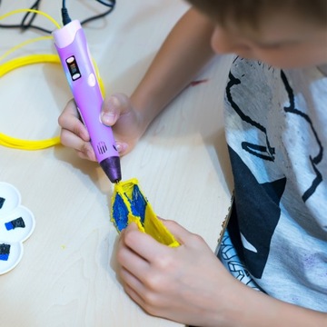 DŁUGOPIS 3D DLA DZIECI DRUKARKA 3D MAGICZNY DŁUGOPIS 3D + WKŁADY 160 METRÓW
