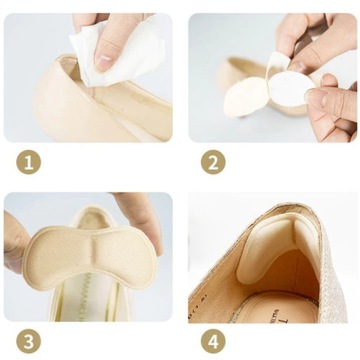 ЗАЖИМЫ ДЛЯ ОБУВИ, ПРИКЛЕЕННЫЕ СТЕЛКИ, ЦАРАПИНЫ НА ПЯТКАХ