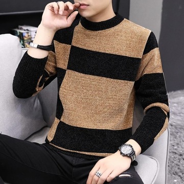 Winter Men's Knitted Sweater Autumn Winter Casual