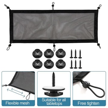 pod biurkiem Siatka do zarządzania kablami Biurko Siatka na kable Drut z siatki Przewód organizatora