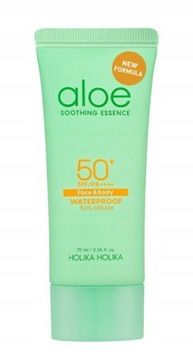 Holika Holika Aloe SPF50+ Krem przeciwsłoneczny z ekstraktem z aloesu 70ml
