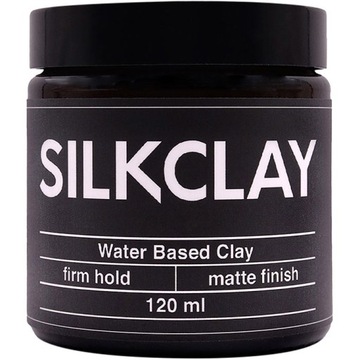 Glinka do włosów Pomada Matowa Wodna SILKCLAY Water Based Clay Pasta 120ml