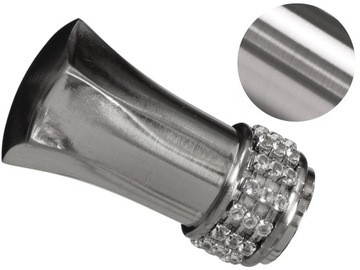 19 mm VERIS zakończenie do karnisza STAL