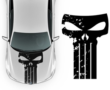 NAKLEJKA Motyw PUNISHER MASKA 94 cm x 133 cm