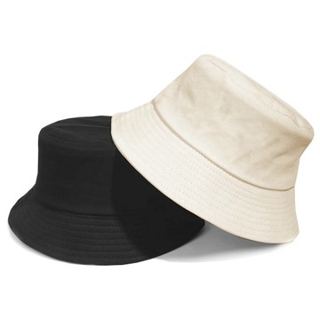 BUCKET HAT CZAPKA 2W1 KAPELUSZ RYBACKI DWUSTRONNY 2 KOLORY W 1