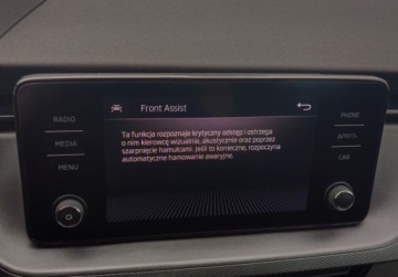 Skoda Scala Hatchback 1.0 TSI 110KM 2021 Skoda Scala 1.0 PB 110KM M6 Ambition FV23 Salon PL Serwis ASO Gwarancja, zdjęcie 16