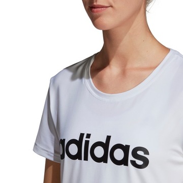 M Koszulka damska adidas W D2M Logo Tee biała DU2080 M