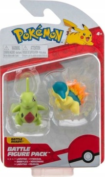 FIGURKI POKEMON ZESTAW 2-PAK LARVITAR + CYNDAQUIL