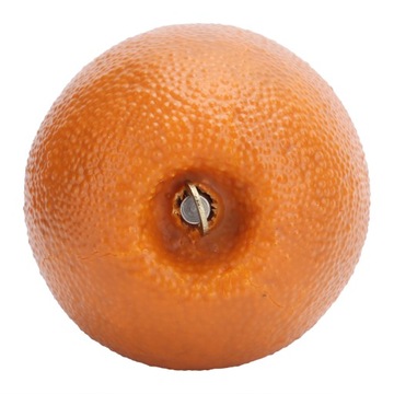 Пластиковая музыкальная шкатулка оранжевой формы