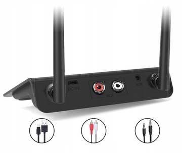 BLUETOOTH-ПЕРЕДАТЧИК И ПРИЕМНИК ДЛЯ ТВ-НАУШНИКОВ TOWER