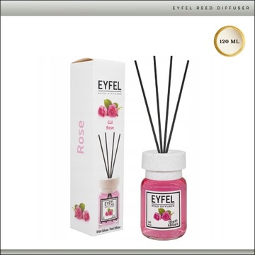 RÓŻA EYFEL - ZAPACHY DO DOMU PATYCZKI 120ml