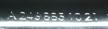 LIŠTA CHRÓM NÁRAZNÍKU PRAVÝ ZADNÍ MERCEDES W246 A2468851021