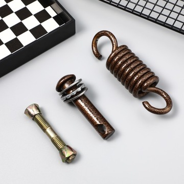 Кресло-гамак с пружинным крючком, 4 комплекта