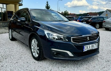 Peugeot 508 I SW Facelifting 2.0 BlueHDi 150KM 2017 Peugeot 508 Allure,LED,Navi,ASO,Gwarancja, zdjęcie 2
